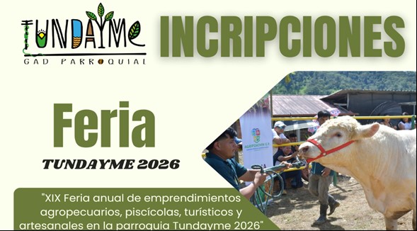 TUNDAYME SE PREPARA PARA SU GRAN FERIA 2026